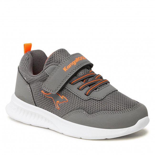 Sneakers KangaRoos - Kl-Frank Ev 18890 000 2125 Steel Grey/Neon Orange