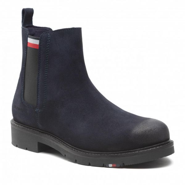 Chelsea Tommy Hilfiger - Rwb Hilfiger Suede Chelsea FM0FM04202 Desert Sky DW5 Chelsea Tommy Hilfiger - Rwb Hilfiger Suede Chelsea FM0FM04202 Desert Sky DW5