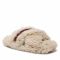 Pantofole Tommy Hilfiger - Sherpa Fur Home Slippers Strap FW0FW06576 Classic Beige ACI