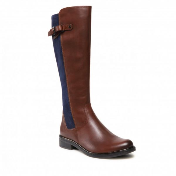 Stivali al ginocchio Caprice - 9-25504-29 Cognac/Ocean 387 Stivali al ginocchio Caprice - 9-25504-29 Cognac/Ocean 387