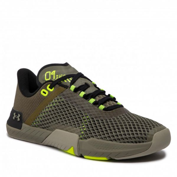 Scarpe Under Armour - UA TriBase Reign 4 3025052-300 Grn/Blk Scarpe Under Armour - UA TriBase Reign 4 3025052-300 Grn/Blk