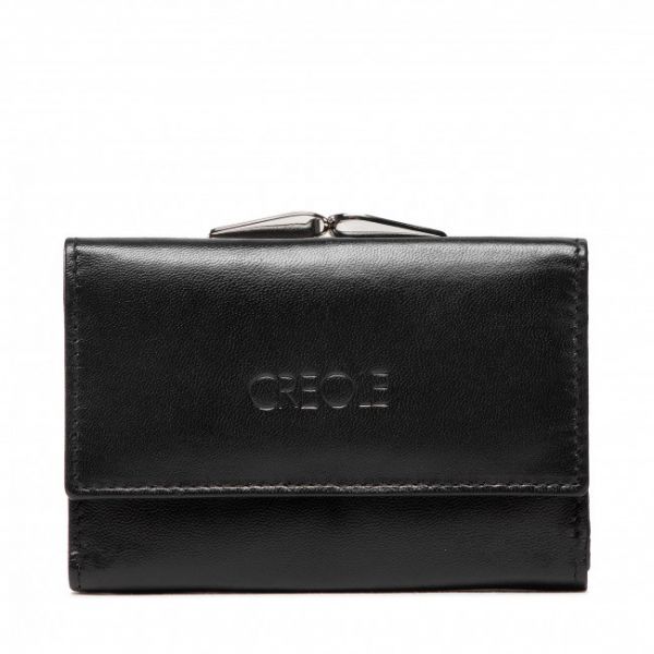 Portafoglio grande da donna Creole - RD-18-GCL Black