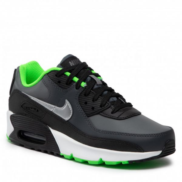 Scarpe Nike - Air Max 90 Ltr (GS) CD6864 016 Black/Chrome/Dk Smoke Grey Scarpe Nike - Air Max 90 Ltr (GS) CD6864 016 Black/Chrome/Dk Smoke Grey