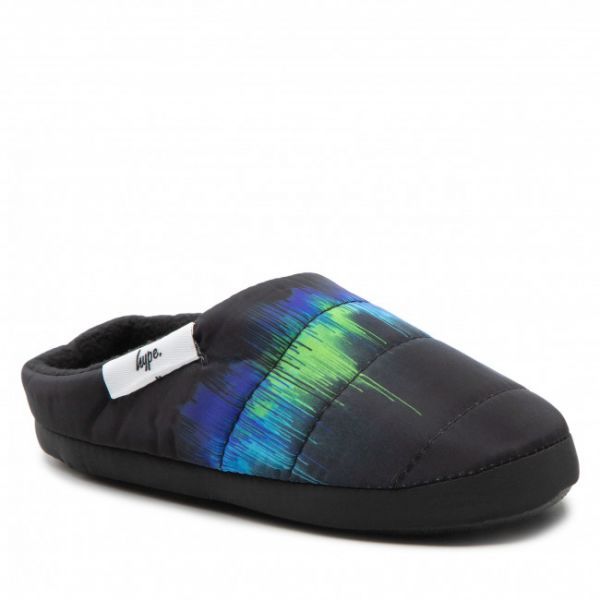 Pantofole HYPE - Slip On Slipper YWBS-063 Black Pantofole HYPE - Slip On Slipper YWBS-063 Black