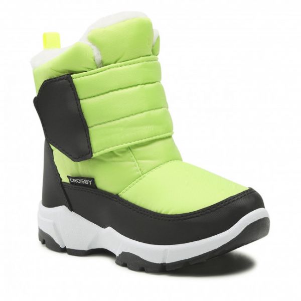 Stivali da neve CROSBY - 228136/01-03E Lt Green Stivali da neve CROSBY - 228136/01-03E Lt Green