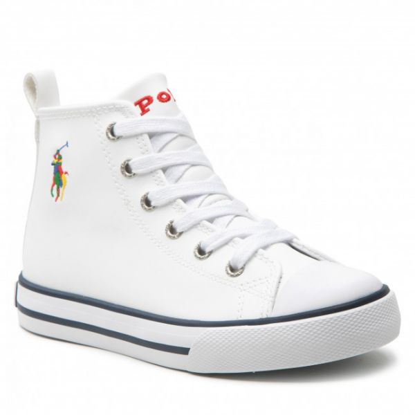 Scarpe da ginnastica Polo Ralph Lauren - Hamptyn Hi II RF103783 White Scarpe da ginnastica Polo Ralph Lauren - Hamptyn Hi II RF103783 White