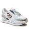 Sneakers KARL LAGERFELD - KL61932 White Lth/Txt W/Iridesnt