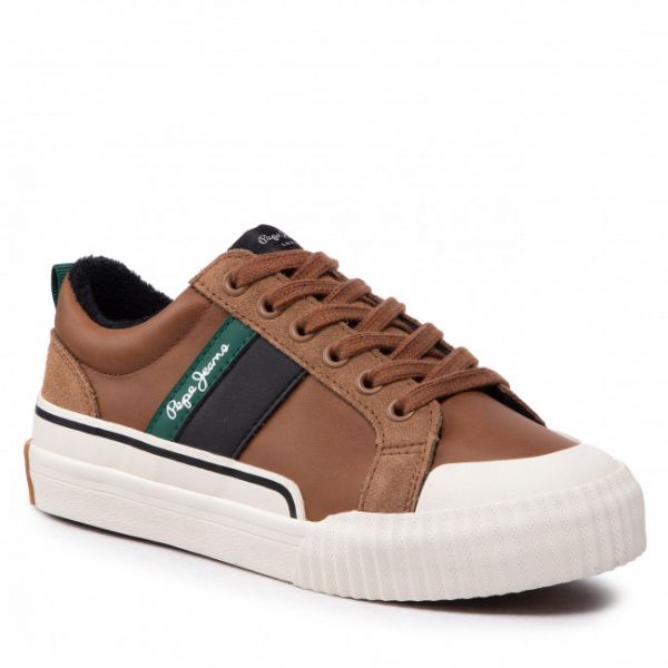 Scarpe da ginnastica Pepe Jeans - Ottis Casual Boy PBS30542 Tobacco 859 Scarpe da ginnastica Pepe Jeans - Ottis Casual Boy PBS30542 Tobacco 859