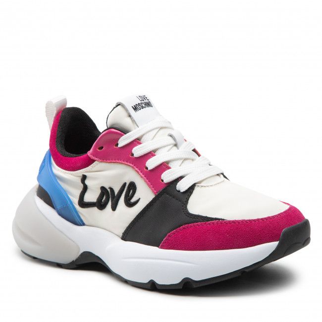 Sneakers LOVE MOSCHINO - JA15555G1FIO612A Mix Offw/Fux/Nero