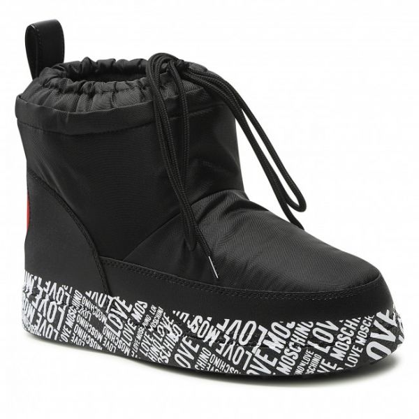 Stivali da neve LOVE MOSCHINO - JA24362G1FISS000 Nero Stivali da neve LOVE MOSCHINO - JA24362G1FISS000 Nero