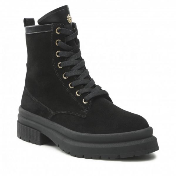 Scarponcini Karino - 4442/003-F Czarny/Lico