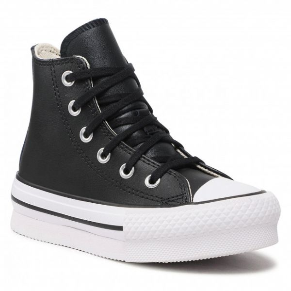 Scarpe da ginnastica Converse - Ctas Eva Lift Hi A01015C Black/Natural Ivory/White Scarpe da ginnastica Converse - Ctas Eva Lift Hi A01015C Black/Natural Ivory/White