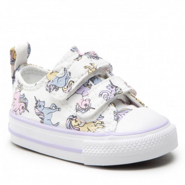 Scarpe da ginnastica CONVERSE - Ctas 2V Ox A01675C White/Moonstone Violet Scarpe da ginnastica CONVERSE - Ctas 2V Ox A01675C White/Moonstone Violet