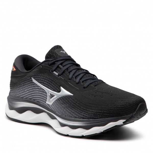 Scarpe Mizuno - Wave Sky 5 J1GC210268 Black/Silver/Orange Copper Scarpe Mizuno - Wave Sky 5 J1GC210268 Black/Silver/Orange Copper