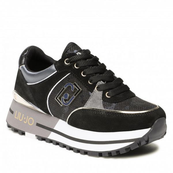 Sneakers Liu Jo - Maxi Wonder 20 BF2097 PX255 Blu/Black S1181