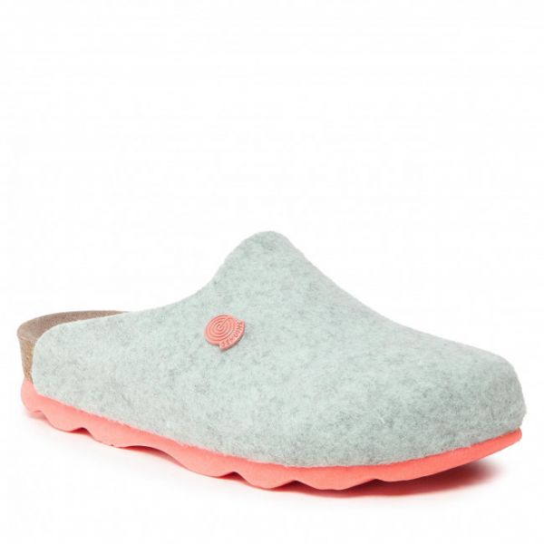 Pantofole Genuins - Helsinki G101885 Felt Aqua