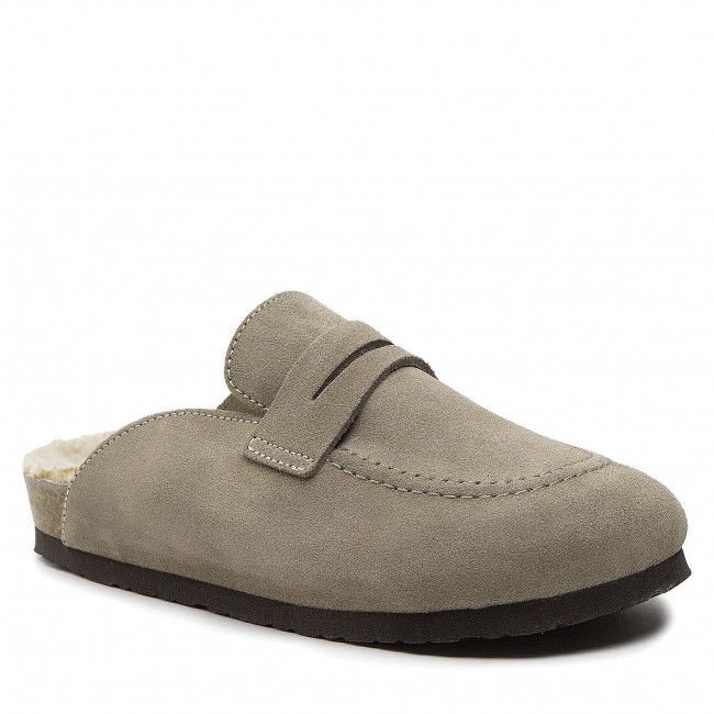 Pantofole GENUINS - Lois G104612 Velour Taupe