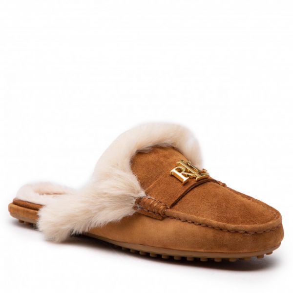 Pantofole Lauren Ralph Lauren - Savanah 802851157001 Whiskey