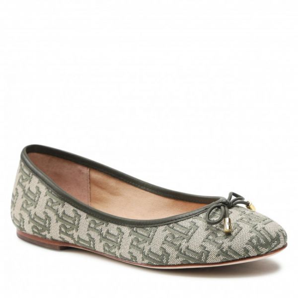 Ballerine Lauren Ralph Lauren - Jayna II 802860782010 Olive Ballerine Lauren Ralph Lauren - Jayna II 802860782010 Olive