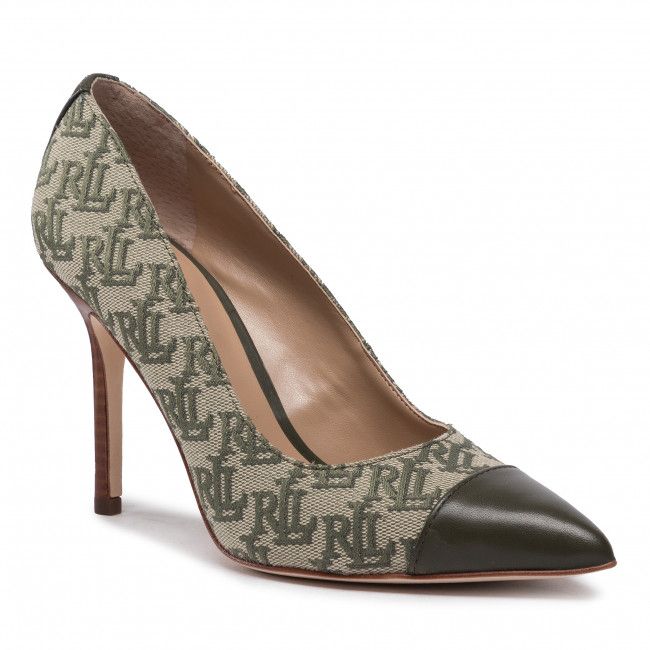 Scarpe stiletto Lauren Ralph Lauren - Lindella 802872414002 Olive