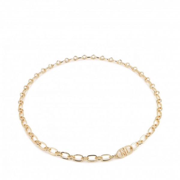 Cintura da donna Lauren Ralph Lauren - Logo Chain 412855965001 Gold