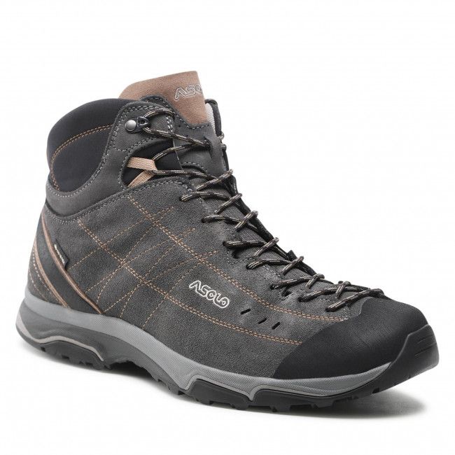 Scarpe da trekking Asolo - Nucleon Mid Gv Mm GORE-TEX A40028 00 A921 Graphite/Brown