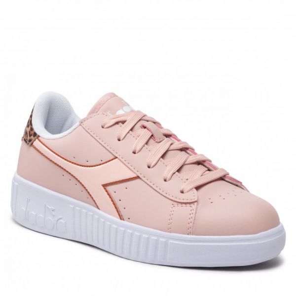 Sneakers Diadora - Game Step P Leopard Gs 101.178649 01 50185 Peach Pink Sneakers Diadora - Game Step P Leopard Gs 101.178649 01 50185 Peach Pink