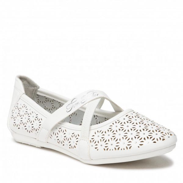 Scarpe basse Tom Tailor - 3272501 White Scarpe basse Tom Tailor - 3272501 White