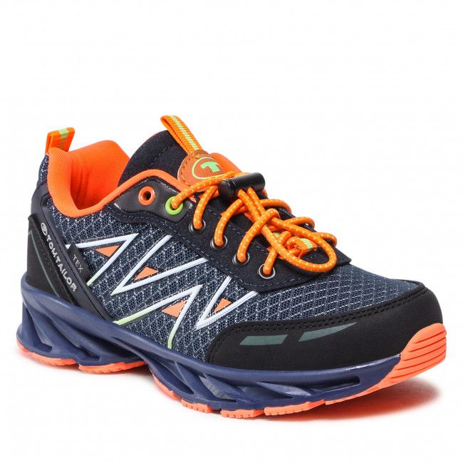 Scarpe da trekking Tom Tailor - 3274901 Navy/Neon Orange