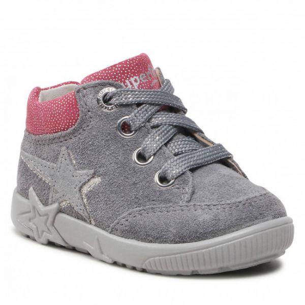 Sneakers Superfit - 1-006435-2520 M Hellgrau/Lila Sneakers Superfit - 1-006435-2520 M Hellgrau/Lila