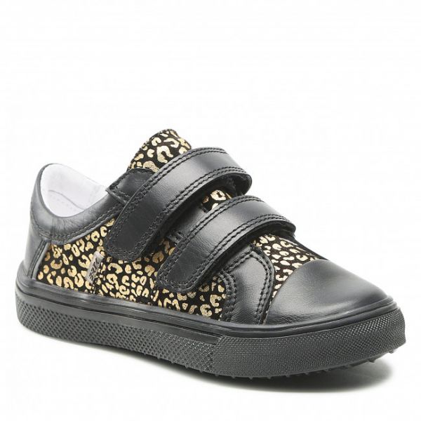 Sneakers BARTEK - 15607-016 Czarny/Złoto Sneakers BARTEK - 15607-016 Czarny/Złoto