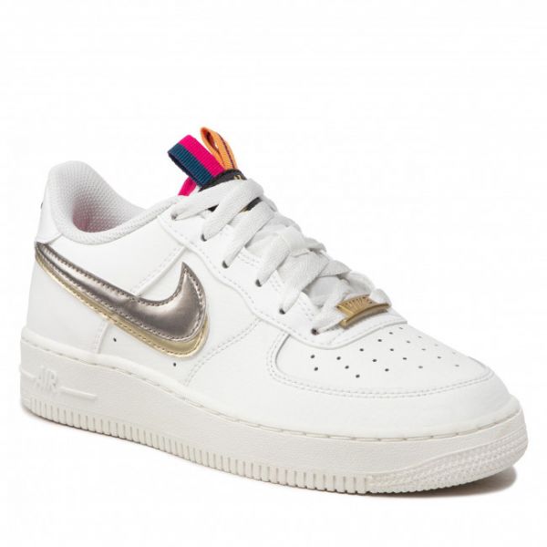 Scarpe Nike - Air Force 1 Lv8 (GS) DH9595 001 Off Noir/Mtlc Pewter Scarpe Nike - Air Force 1 Lv8 (GS) DH9595 001 Off Noir/Mtlc Pewter