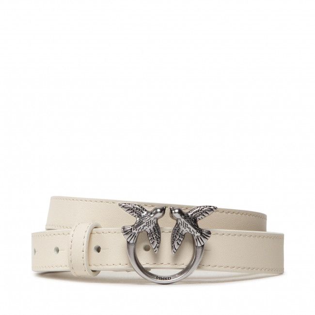 Cintura da donna PINKO - Love Berry Simply H2 Belt AI 22-23 PLT01 1H212P Y5H7 Avorio Z14O