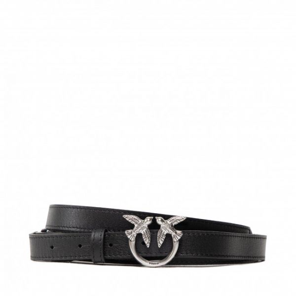Cintura da donna PINKO - Love Double Bling Belt H2 20222 PLT01 1H2148 A089 Black Z990