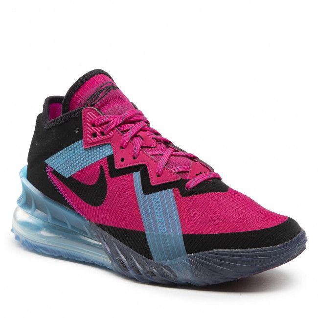 Scarpe NIKE - Lebron XVIII Low CV7562 600 Fireberry/Black/Lt Blue Fury