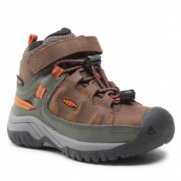 Scarpe da trekking KEEN - Targhee Mid Wp 1026296 Dark Earth/Forest Night Scarpe da trekking KEEN - Targhee Mid Wp 1026296 Dark Earth/Forest Night
