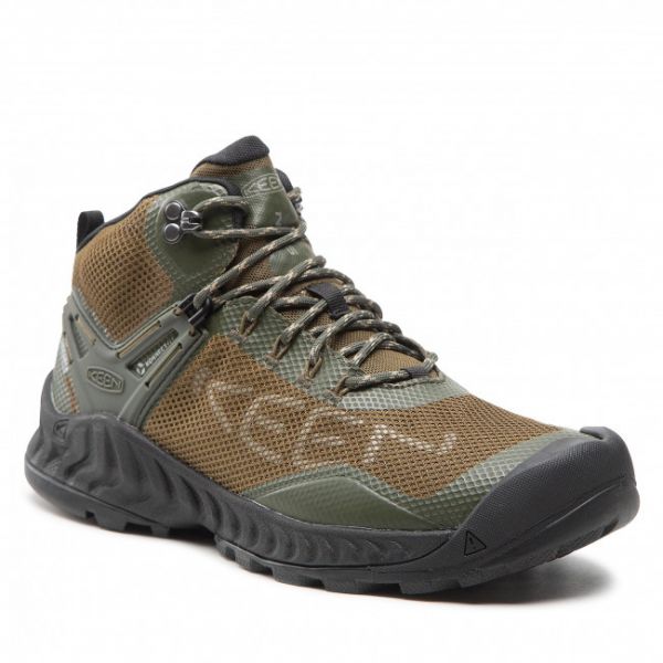 Scarpe da trekking Keen - Nxis Evo Mid Wp 1026678 Forest Night/Dark Olive Scarpe da trekking Keen - Nxis Evo Mid Wp 1026678 Forest Night/Dark Olive
