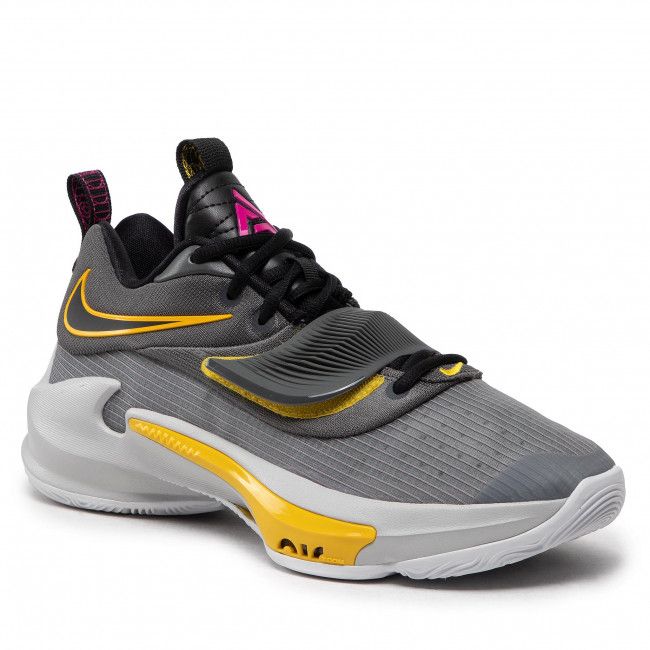 Scarpe NIKE - Zoom Freak 3 DA0694 006 Iron Grey/Black/Vivid Sulfur