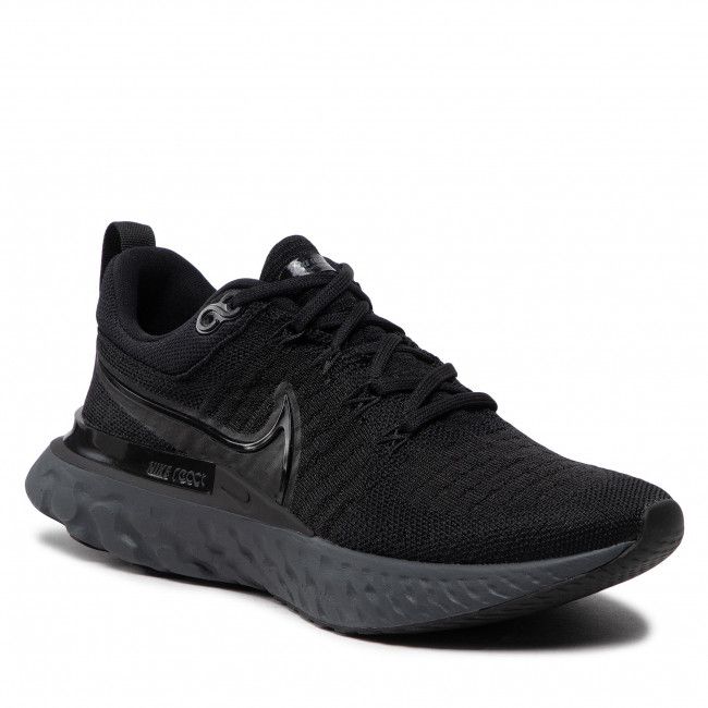 Scarpe Nike - React Infinity Run Fk 2 CT2423 006 Black/Black/Black/Iron Grey