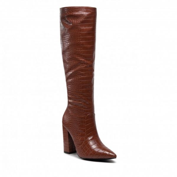 Stivali DEEZEE - ZALXXS220146 Brown Croco Stivali DEEZEE - ZALXXS220146 Brown Croco
