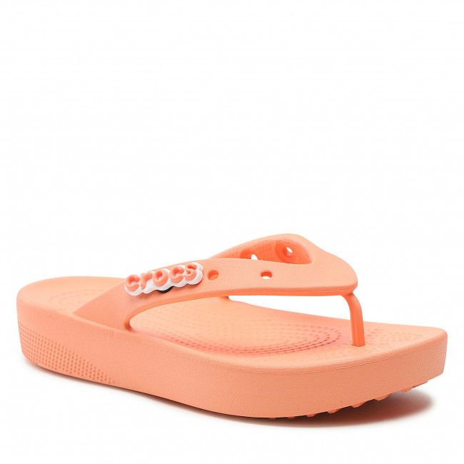 Infradito CROCS - Classic Platform Flip W 207714 Papaya