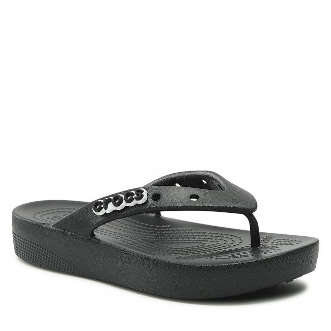 Infradito Crocs - Classic Platform Flip W 207714 Black