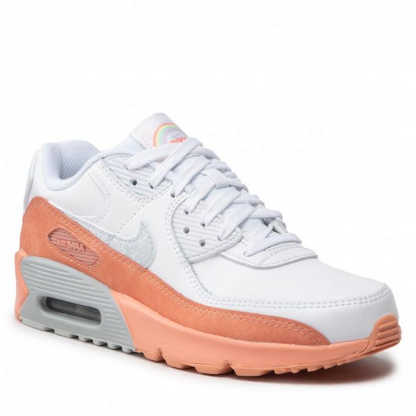 Scarpe Nike - Air Max 90 Ltr Se (GS) DM0956 100 White/Aura/Lt Madder Root Scarpe Nike - Air Max 90 Ltr Se (GS) DM0956 100 White/Aura/Lt Madder Root