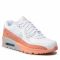 Scarpe Nike - Air Max 90 Ltr Se (GS) DM0956 100 White/Aura/Lt Madder Root