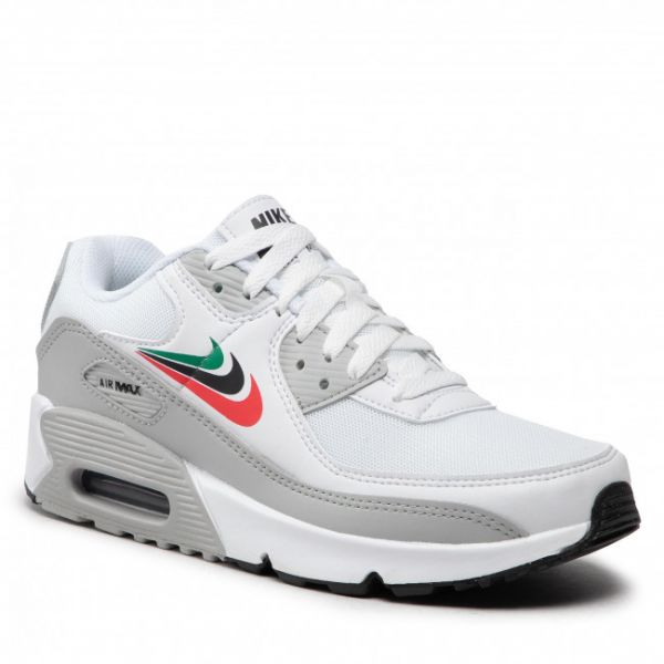 Scarpe NIKE - Air Max 90 Gs DV3032 100 White/Malachite/University Red Scarpe NIKE - Air Max 90 Gs DV3032 100 White/Malachite/University Red