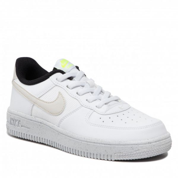 Scarpe NIKE - Force 1 Crater nn (PS) DH8696 101 White/Light Bone/Volt/Black Scarpe NIKE - Force 1 Crater nn (PS) DH8696 101 White/Light Bone/Volt/Black