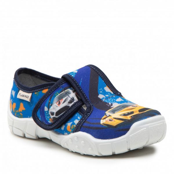Pantofole Flamingo - R014500 Blu Pantofole Flamingo - R014500 Blu
