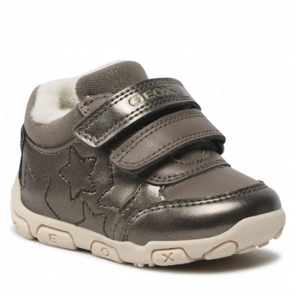 Sneakers Geox - B Balu' Girl A B162ZA 0AJ54 C9006 Smoke Grey Sneakers Geox - B Balu' Girl A B162ZA 0AJ54 C9006 Smoke Grey