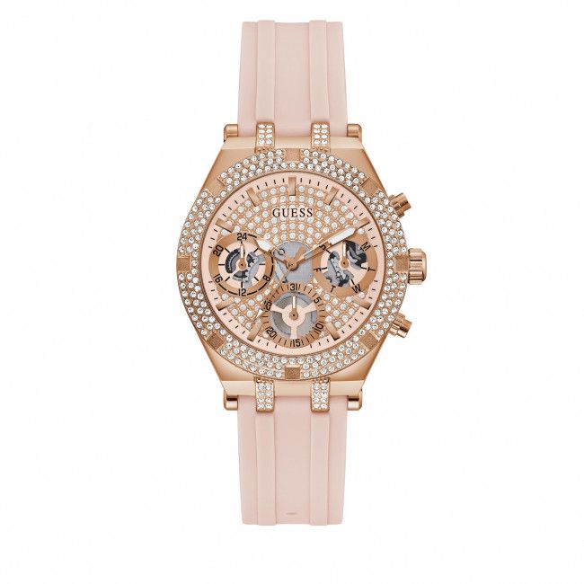 Orologio GUESS - Night Life GW0407L3 PINK/PINK