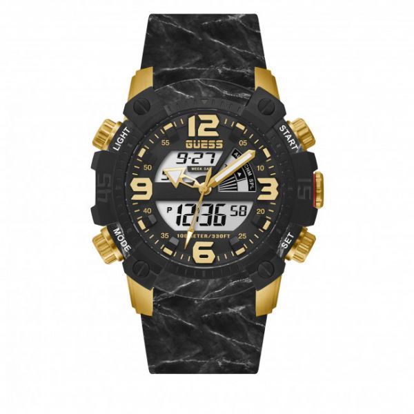 Orologio GUESS - GW0421G2 BLACK/BLACK